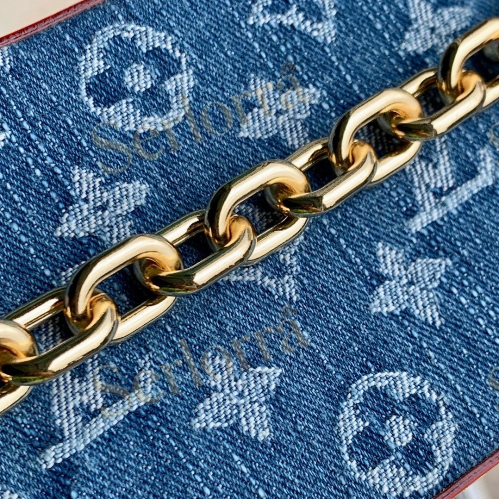 LOUIS VUITTON DENIM NANO NOÉ