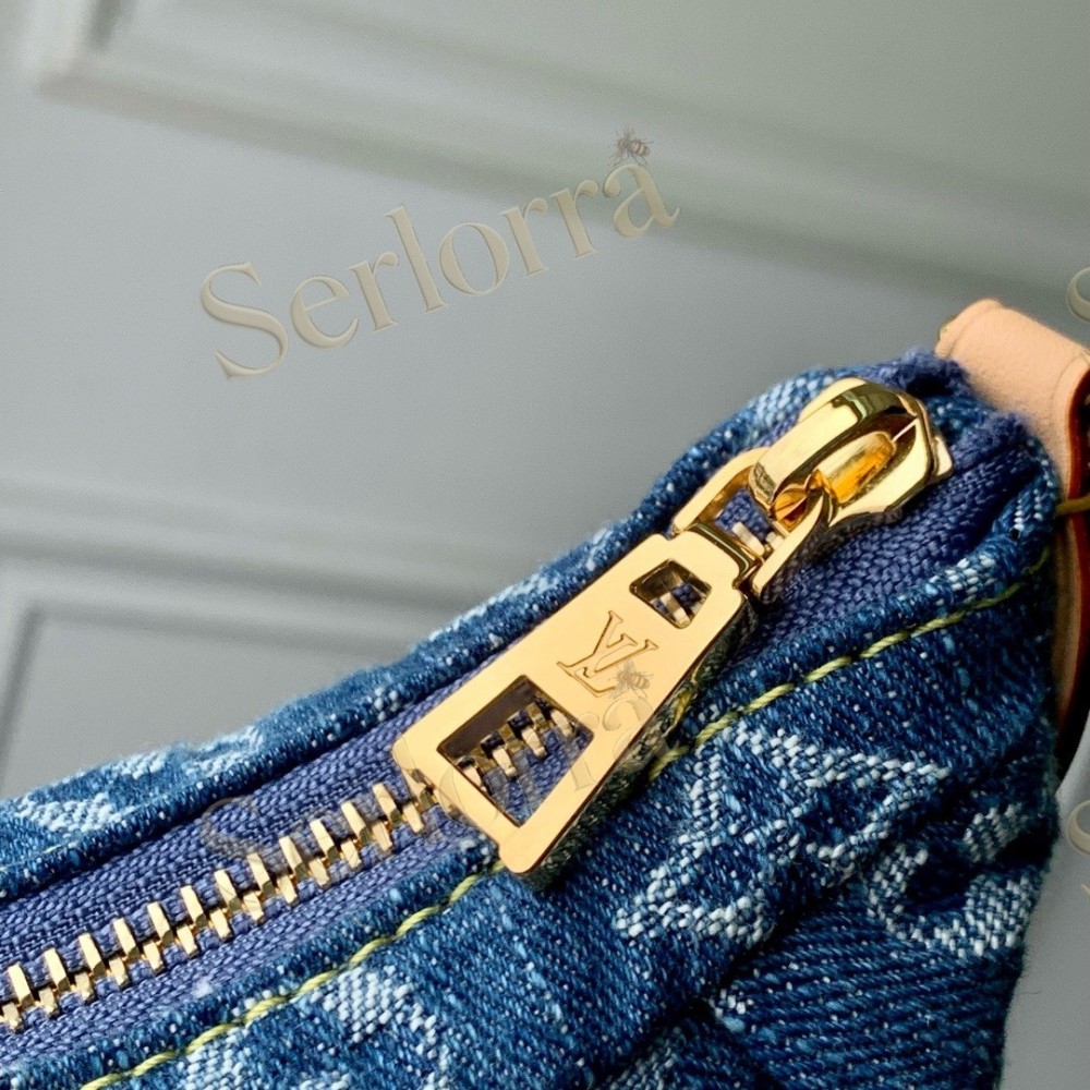 LOUIS VUITTON DENIM POCHETTE VALLEY