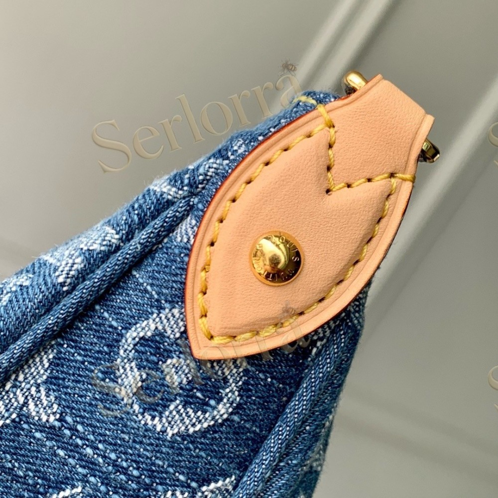 LOUIS VUITTON DENIM POCHETTE VALLEY