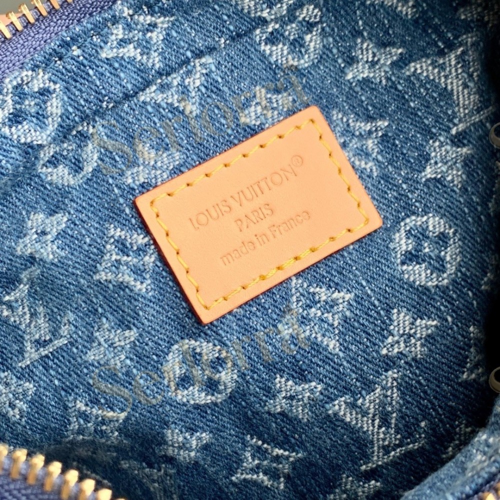 LOUIS VUITTON DENIM POCHETTE VALLEY