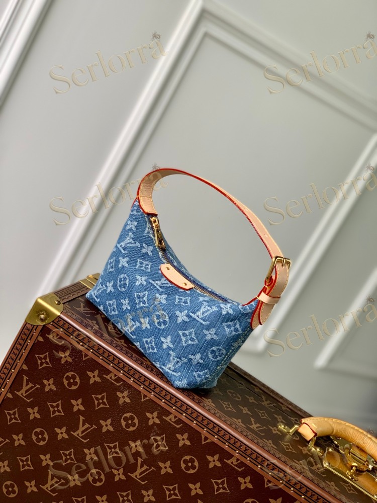LOUIS VUITTON DENIM HILLS POCHETTE