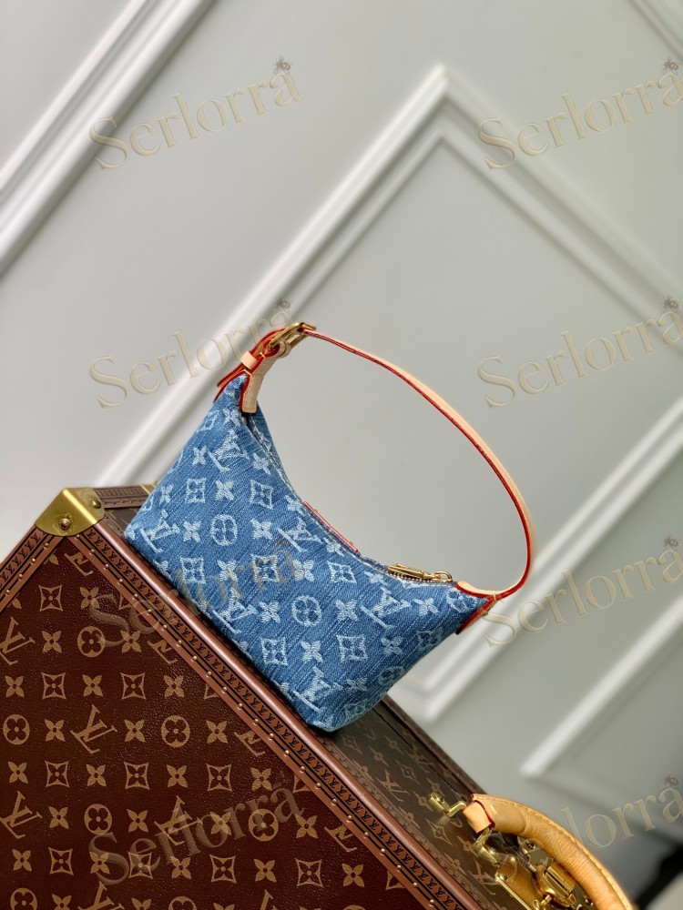 LOUIS VUITTON DENIM HILLS POCHETTE