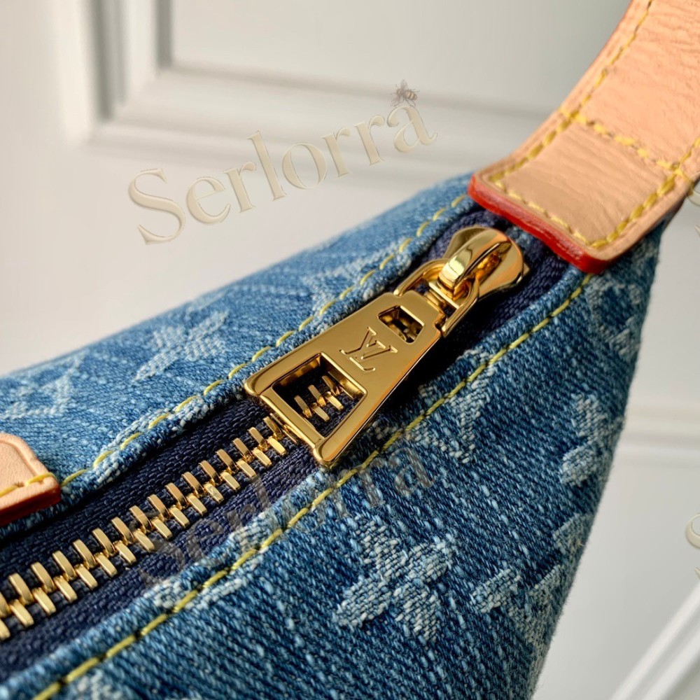 LOUIS VUITTON DENIM HILLS POCHETTE