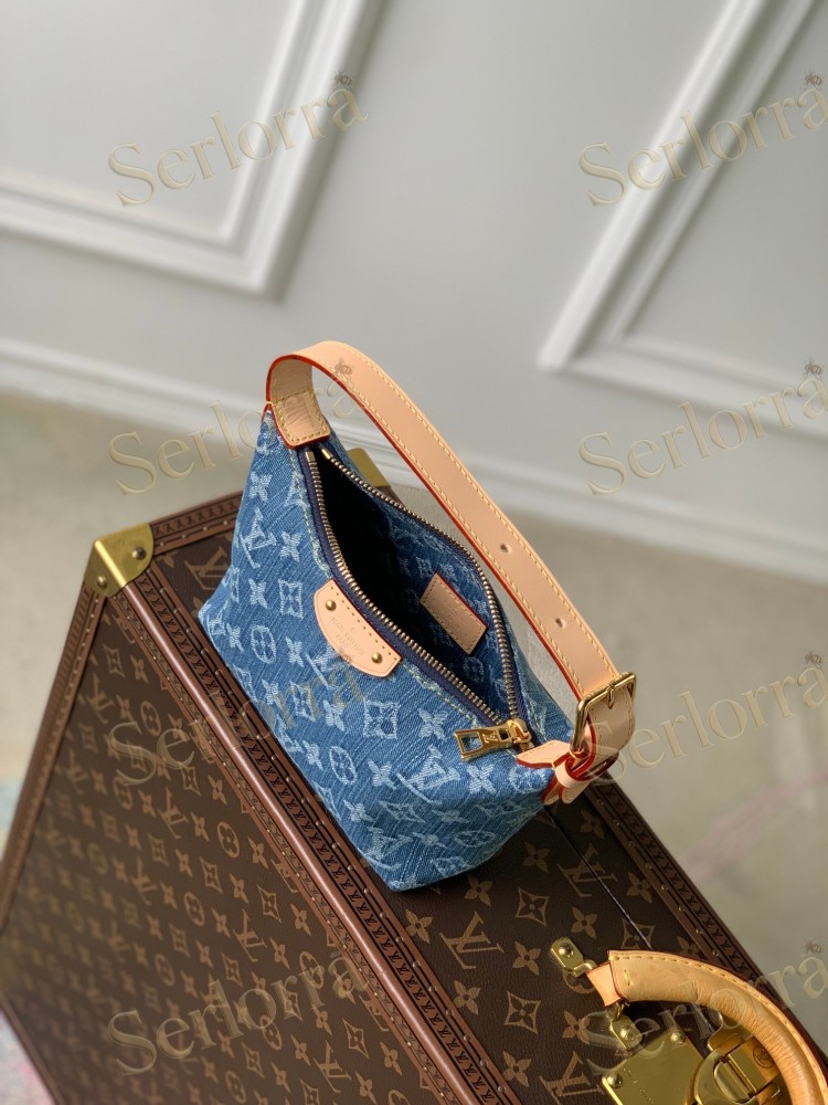 LOUIS VUITTON DENIM HILLS POCHETTE