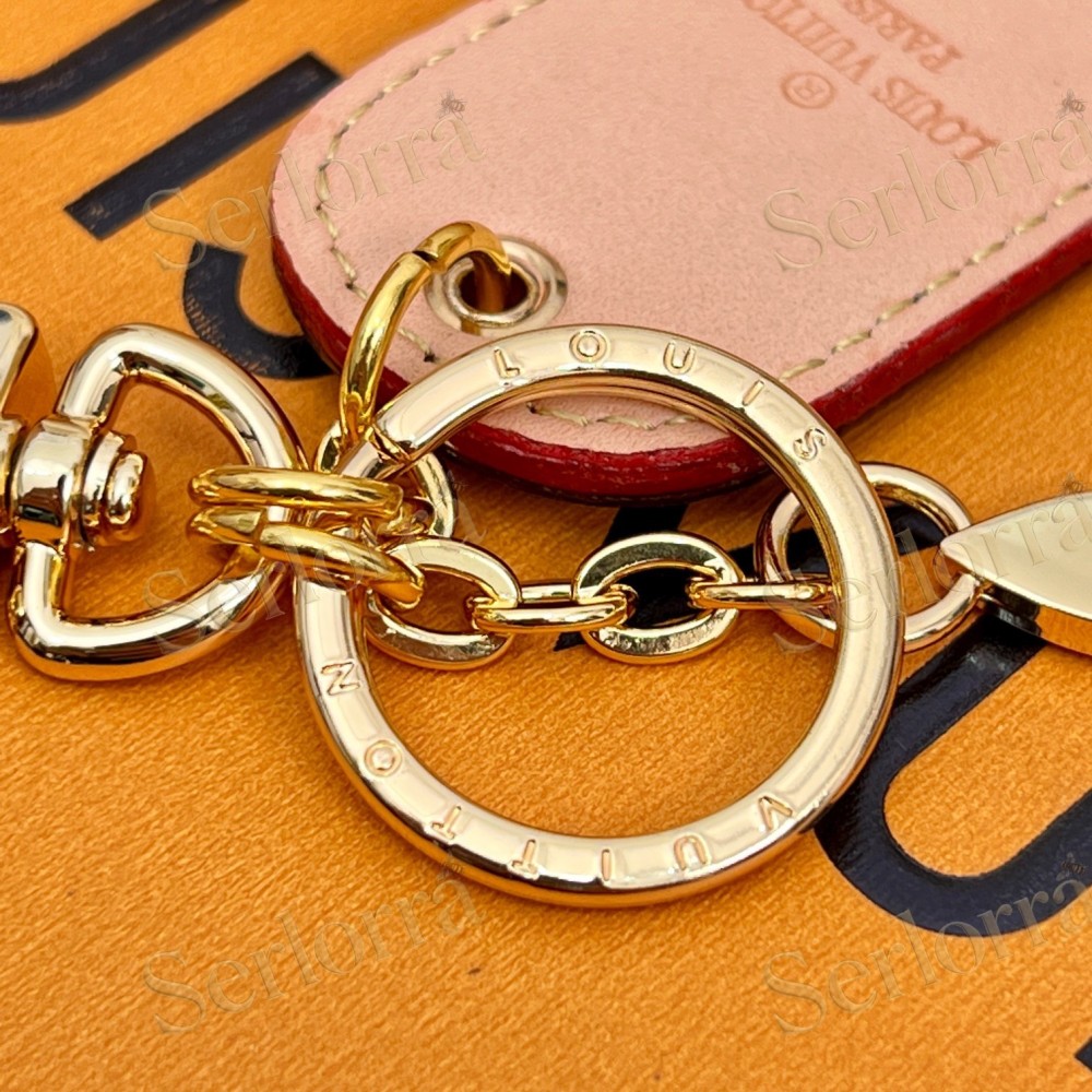 LOUIS VUITTON LV FOR YOU AND ME BAG CHARM & KEY HOLDER
