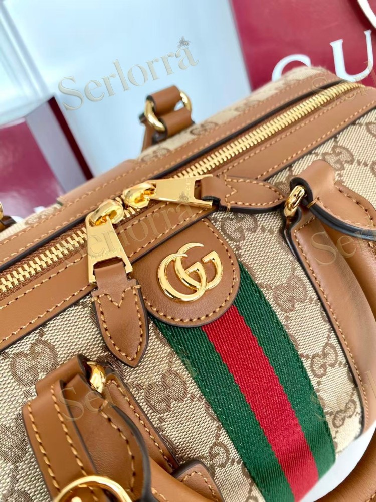 GUCCI OPHIDIA MEDIUM BOSTON BAG