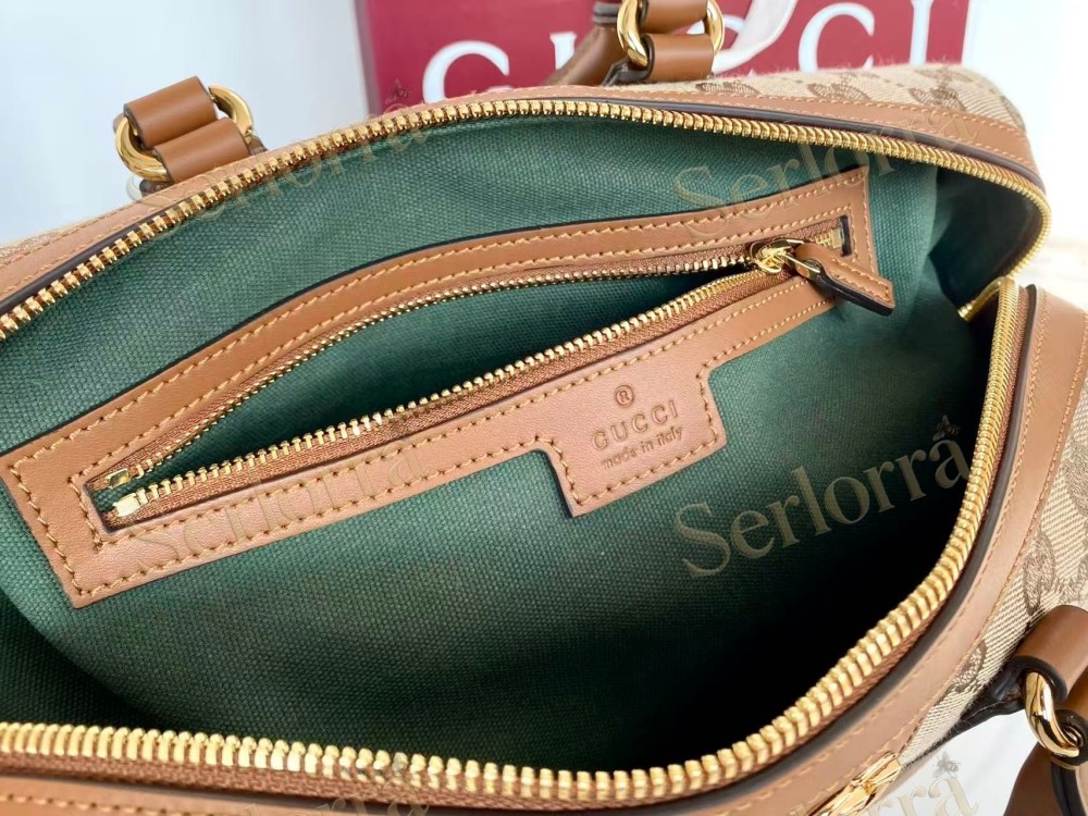 GUCCI OPHIDIA MEDIUM BOSTON BAG