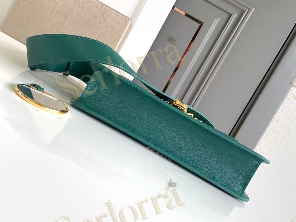 BVLGARI SERPENTI EAST-WEST MEDIUM CALFSKIN SHOULDER BAG