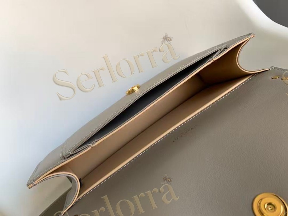 BVLGARI SERPENTI EAST-WEST MEDIUM CALFSKIN SHOULDER BAG