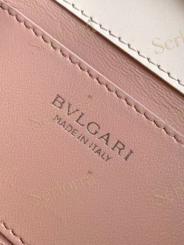 BVLGARI SERPENTI FOREVER CALFSKIN WALLET ON CHAIN