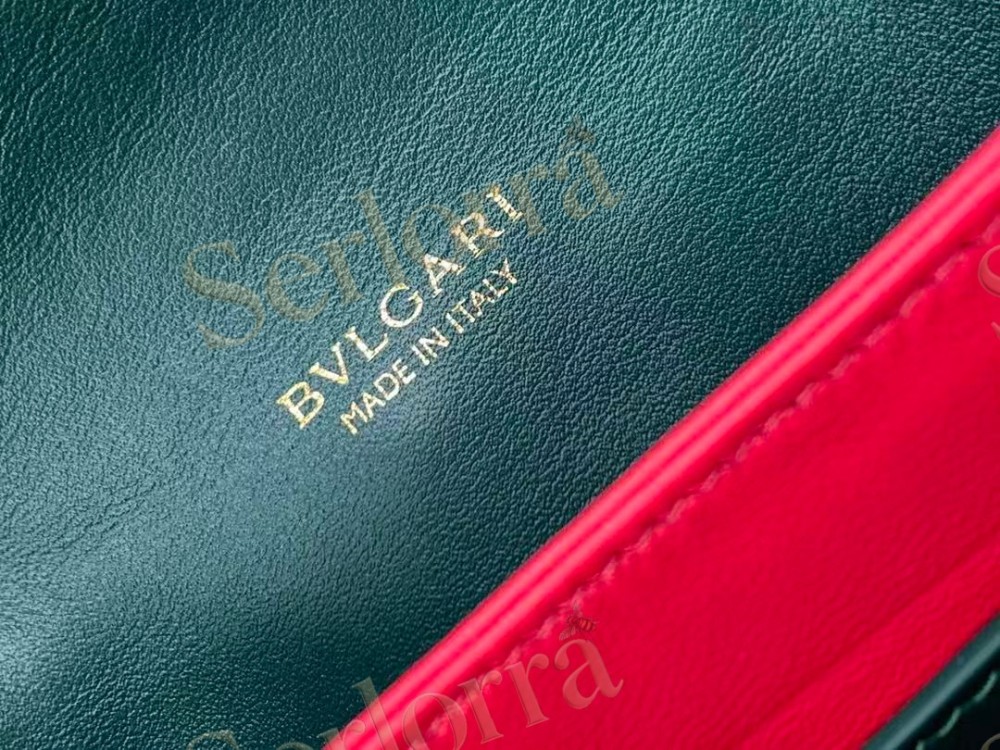BVLGARI SERPENTI REVERSE SMALL CALFSKIN TOP HANDLE BAG