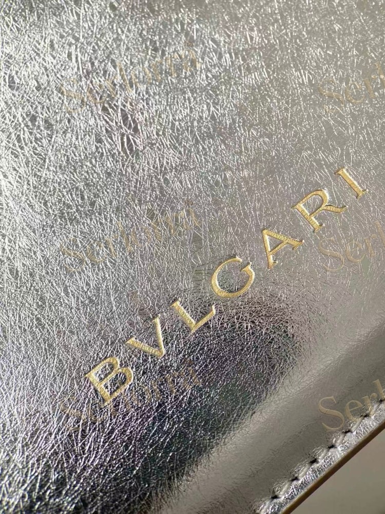 BVLGARI SERPENTINE MINI CALFSKIN TOP HANDLE BAG