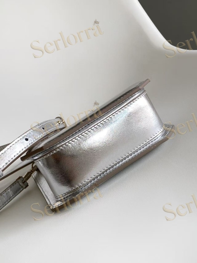 BVLGARI SERPENTINE MINI CALFSKIN TOP HANDLE BAG