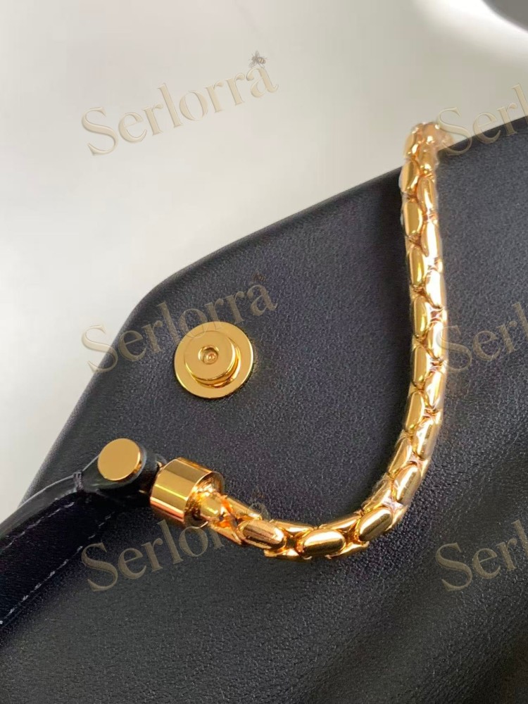 BVLGARI SERPENTI REVERSE SMALL CALFSKIN SHOULDER BAG