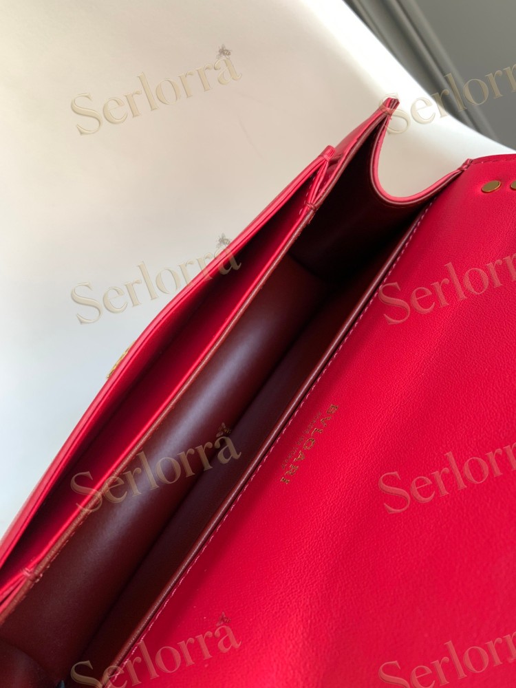 BVLGARI SERPENTI EAST-WEST MEDIUM CALFSKIN SHOULDER BAG