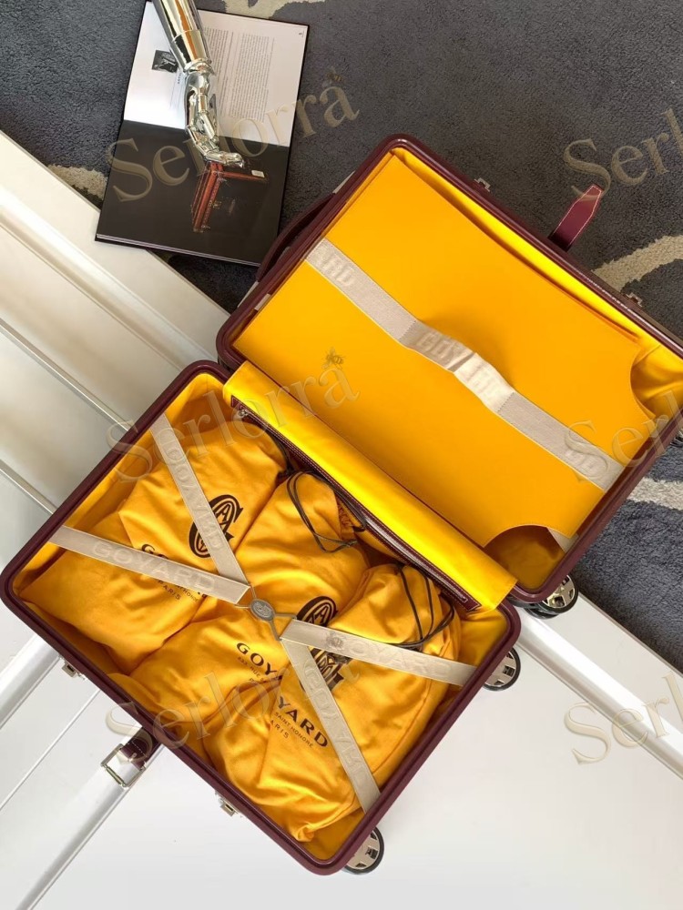GOYARD BOURGET PM TROLLEY CASE