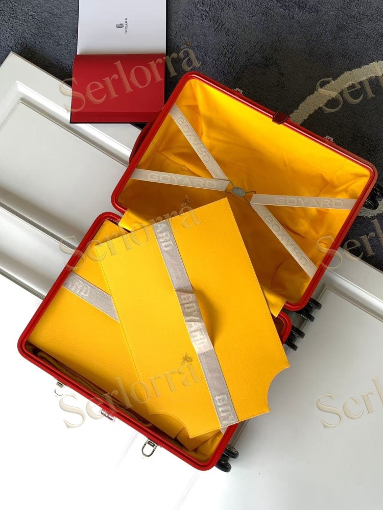GOYARD BOURGET PM TROLLEY CASE