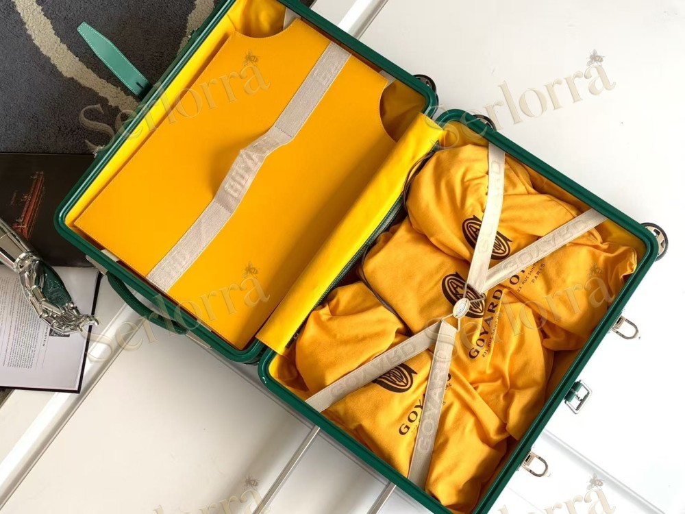 GOYARD BOURGET PM TROLLEY CASE