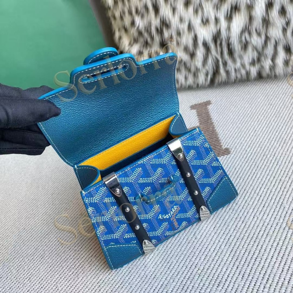 GOYARD JET BLACK NANO BAG