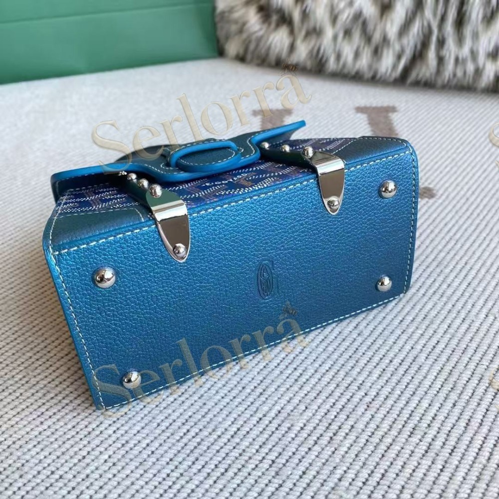 GOYARD JET BLACK NANO BAG