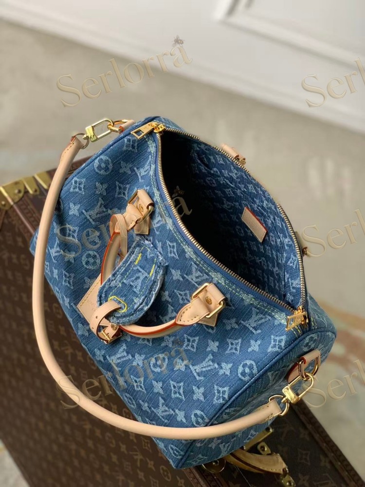 LOUIS VUITTON SPEEDY SOFT 30 DENIM