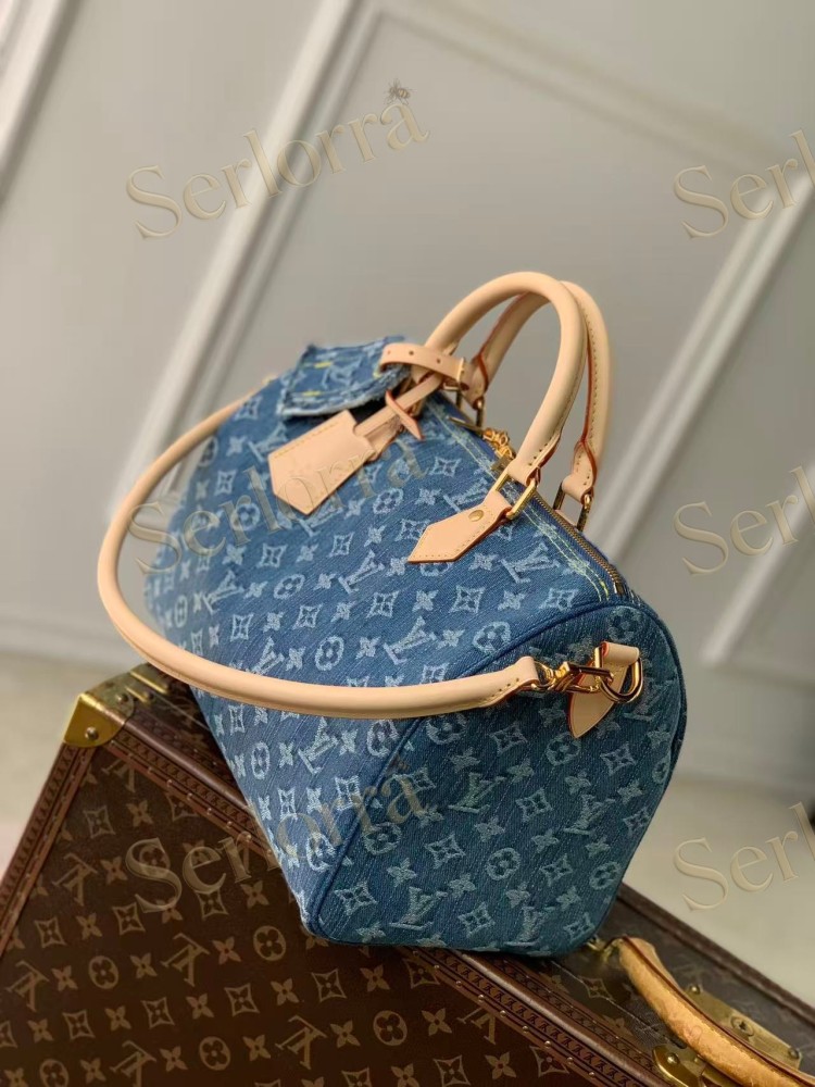 LOUIS VUITTON SPEEDY SOFT 30 DENIM