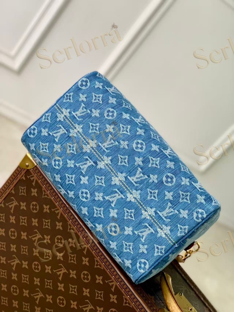 LOUIS VUITTON SPEEDY SOFT 30 DENIM