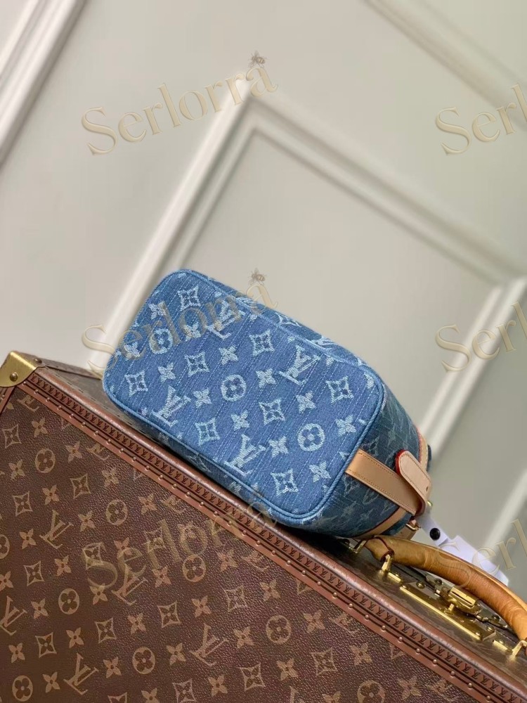 LOUIS VUITTON CRUISER TOILETRY DENIM BAG