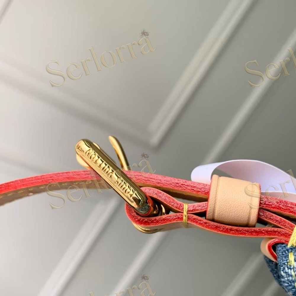 LOUIS VUITTON CRUISER TOILETRY DENIM BAG