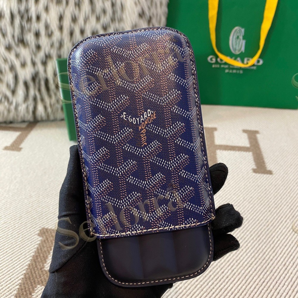 GOYARD CHURCHILL 3 CIGAR CASE