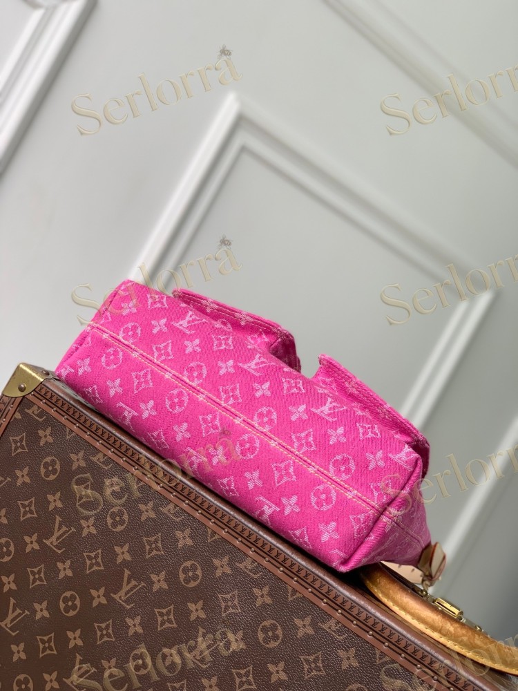 LOUIS VUITTON DENIM RENDEZ-VOUS BAGGY