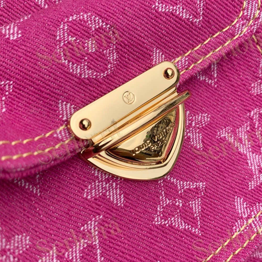 LOUIS VUITTON DENIM RENDEZ-VOUS BAGGY