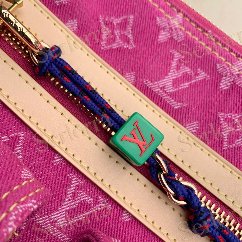 LOUIS VUITTON DENIM RENDEZ-VOUS BAGGY