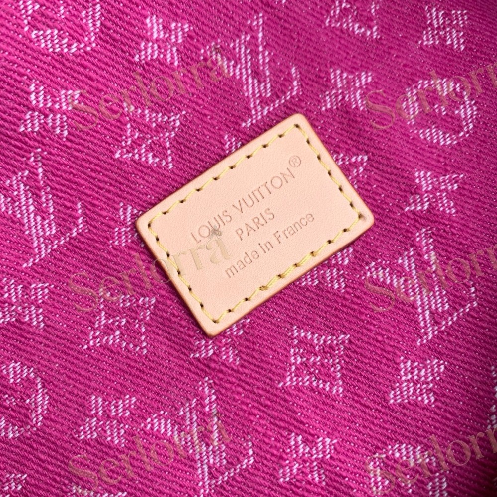 LOUIS VUITTON DENIM RENDEZ-VOUS BAGGY
