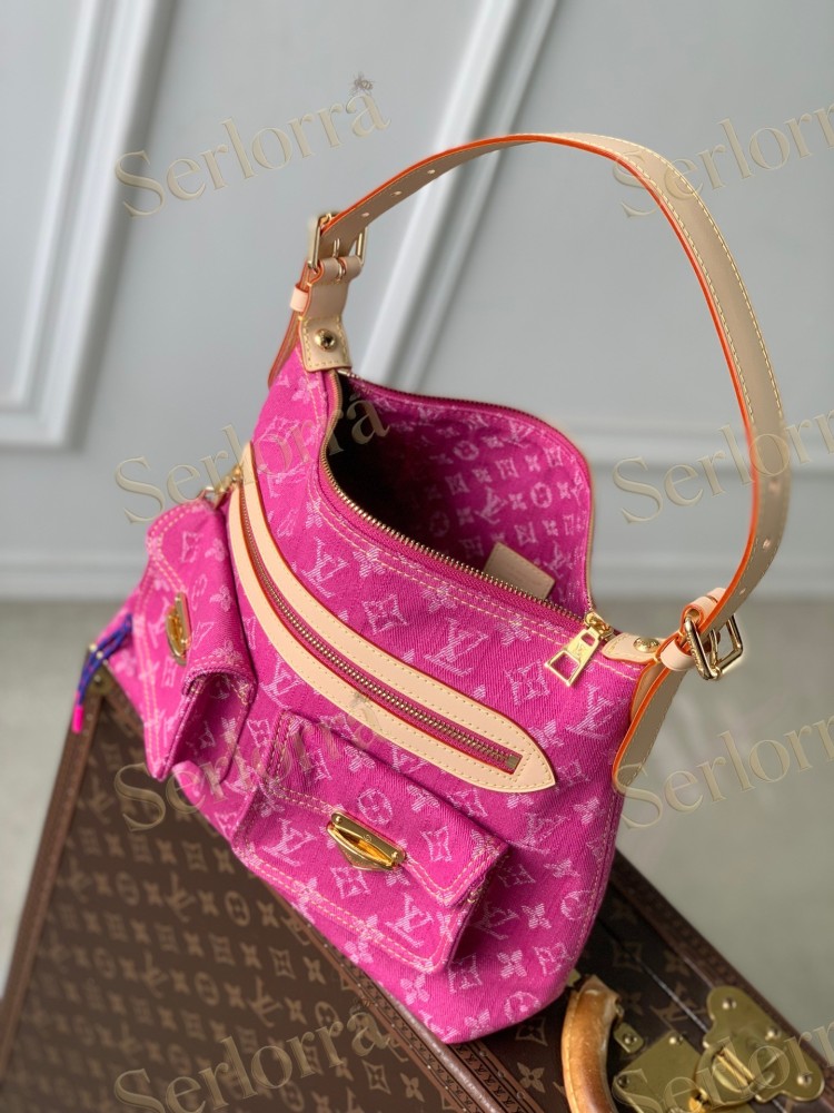 LOUIS VUITTON DENIM RENDEZ-VOUS BAGGY