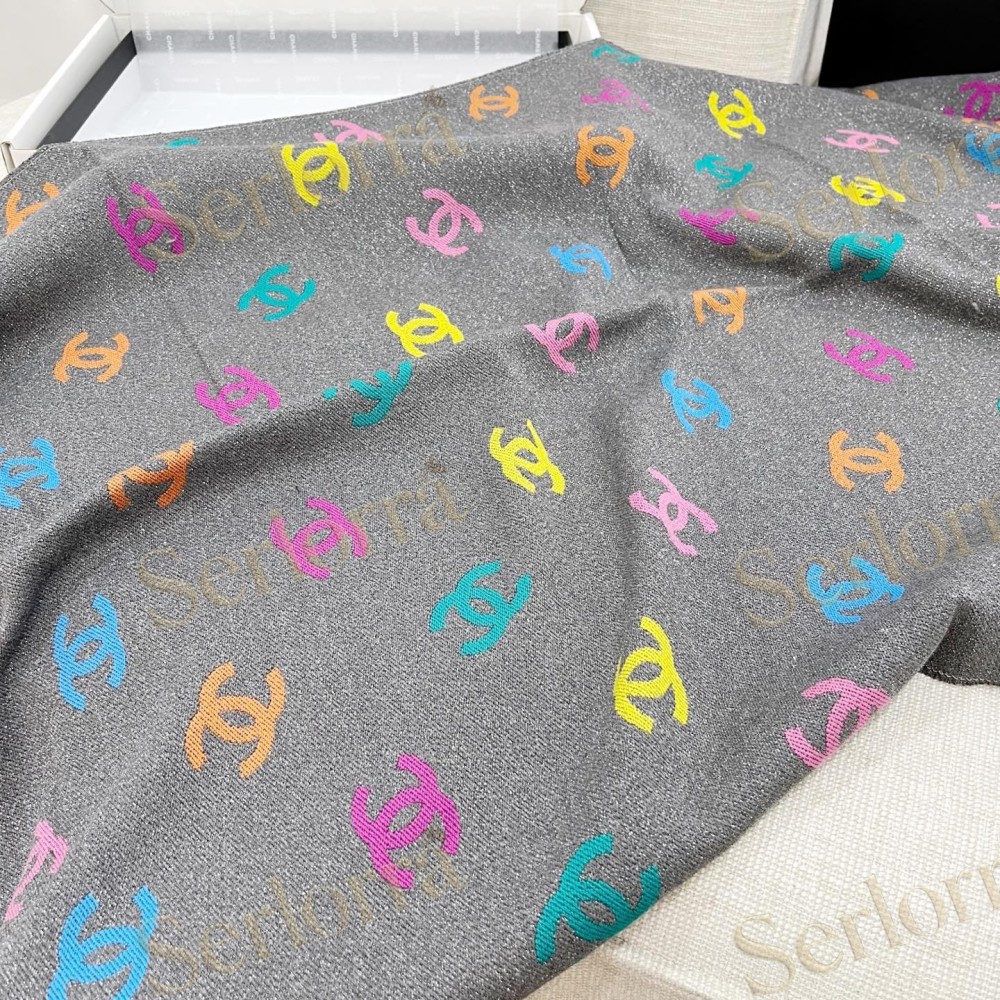CHANEL RAINBOW SCARF