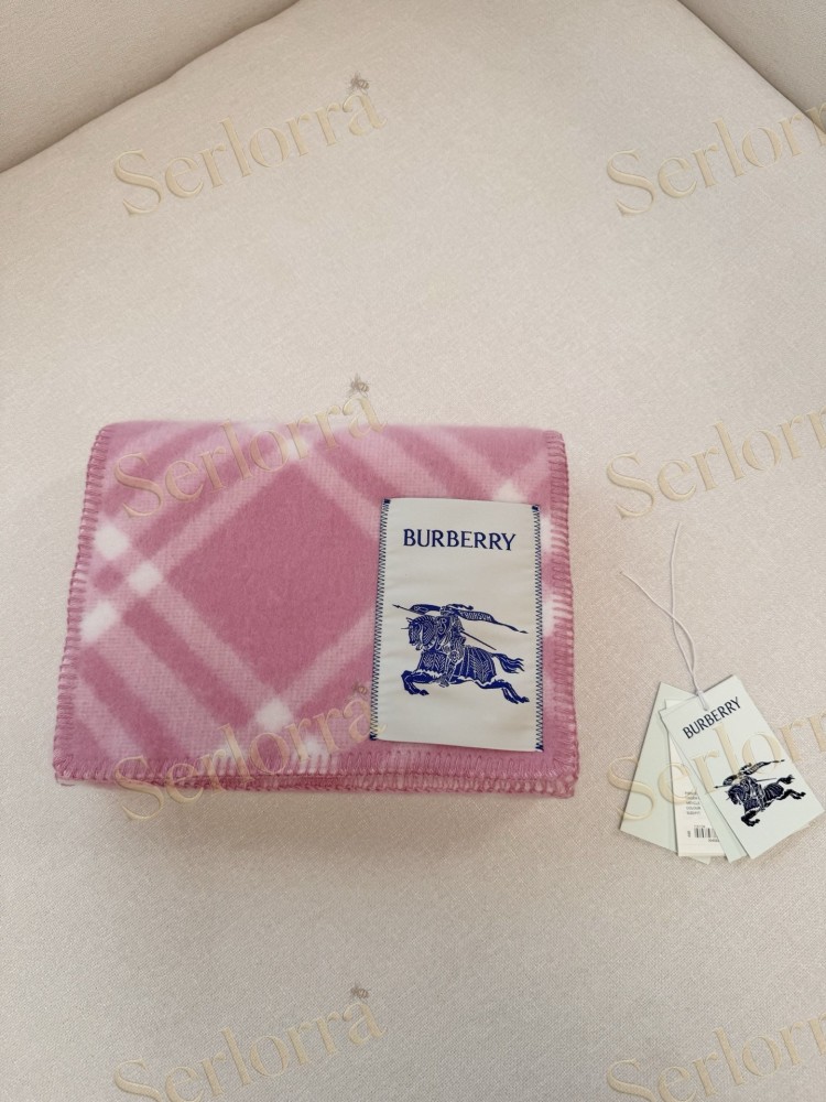 BURBERRY EQUESTRIAN KNIGHT CHECK LONG SCARF