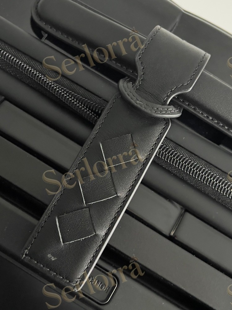 BOTTEGA VENETA ODYSSEY INTRECCIATO CABIN SUITCASE