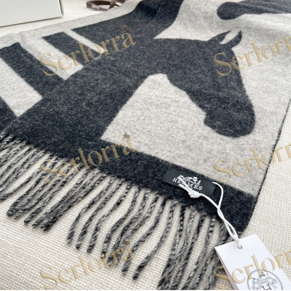 HERMES CASHMERE SCARF