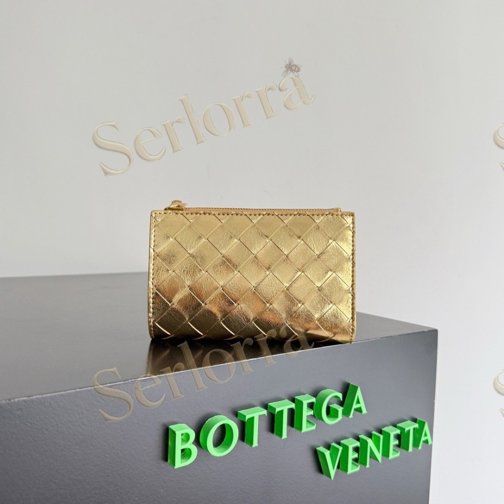BOTTEGA VENETA INTRECCIATO MEDIUM BI-FOLD WALLET