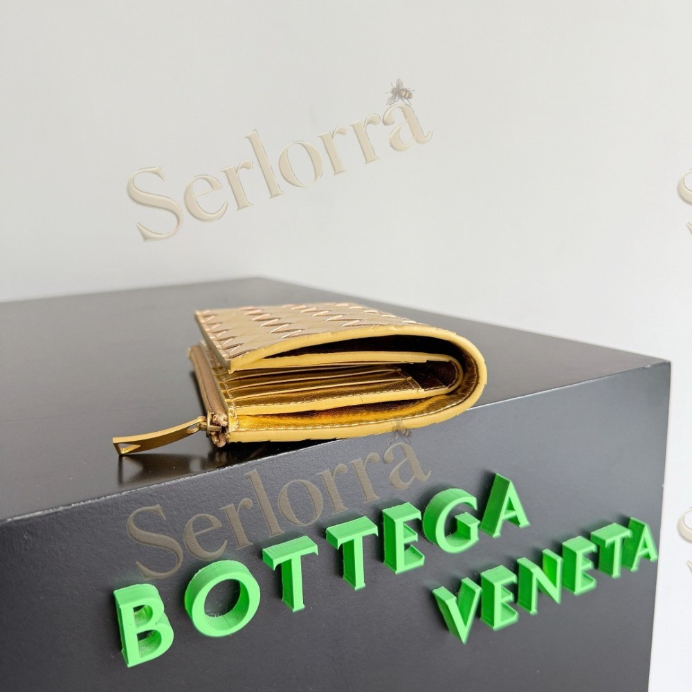 BOTTEGA VENETA INTRECCIATO MEDIUM BI-FOLD WALLET