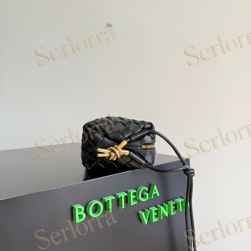 BOTTEGA VENETA MINI LOOP METAL KNOTS BAG