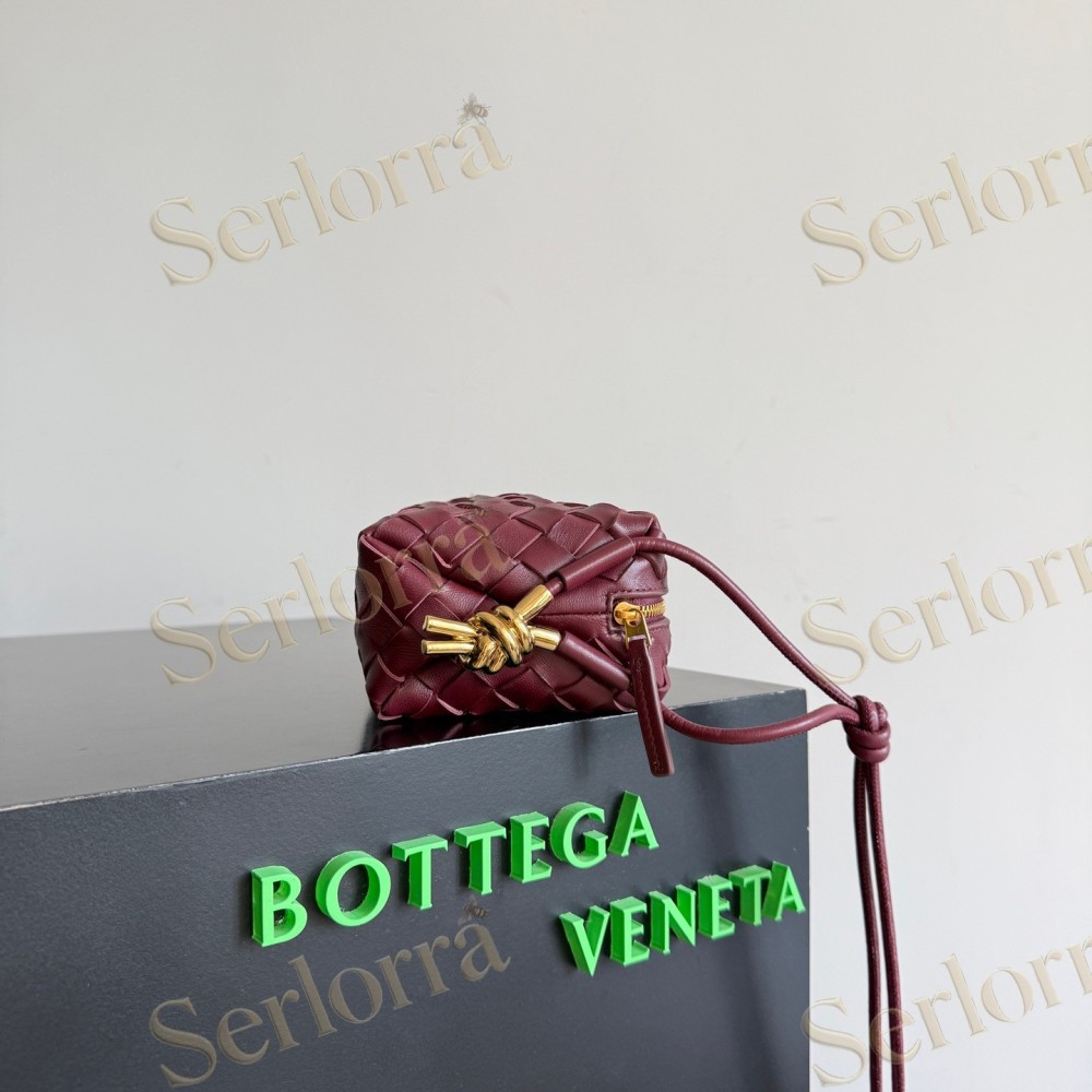 BOTTEGA VENETA MINI LOOP METAL KNOTS BAG