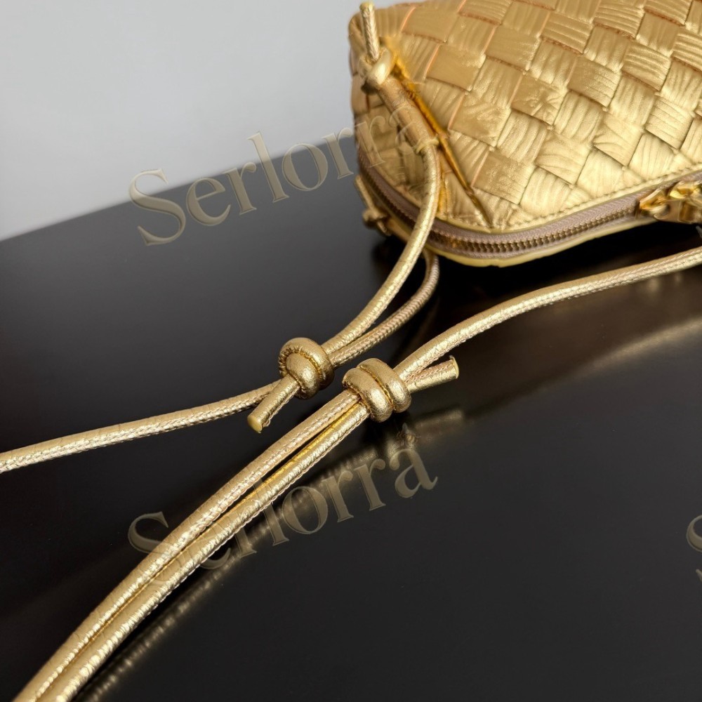 BOTTEGA VENETA MINI LOOP METAL KNOTS BAG