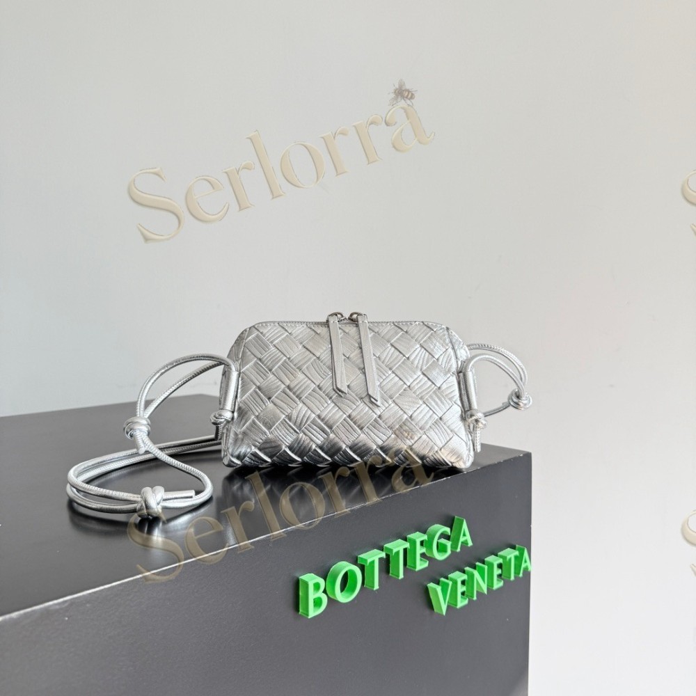 BOTTEGA VENETA MINI LOOP METAL KNOTS BAG