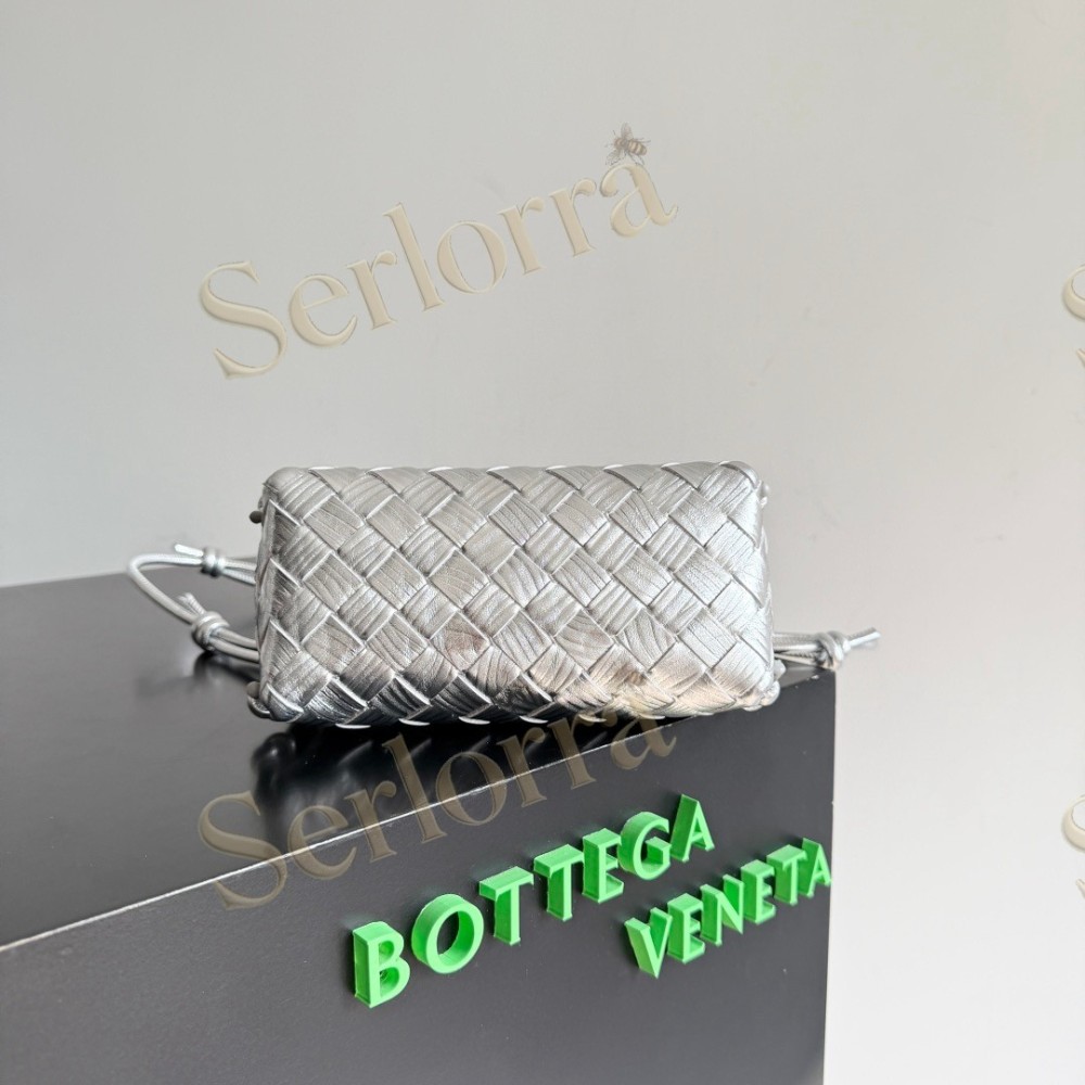 BOTTEGA VENETA MINI LOOP METAL KNOTS BAG