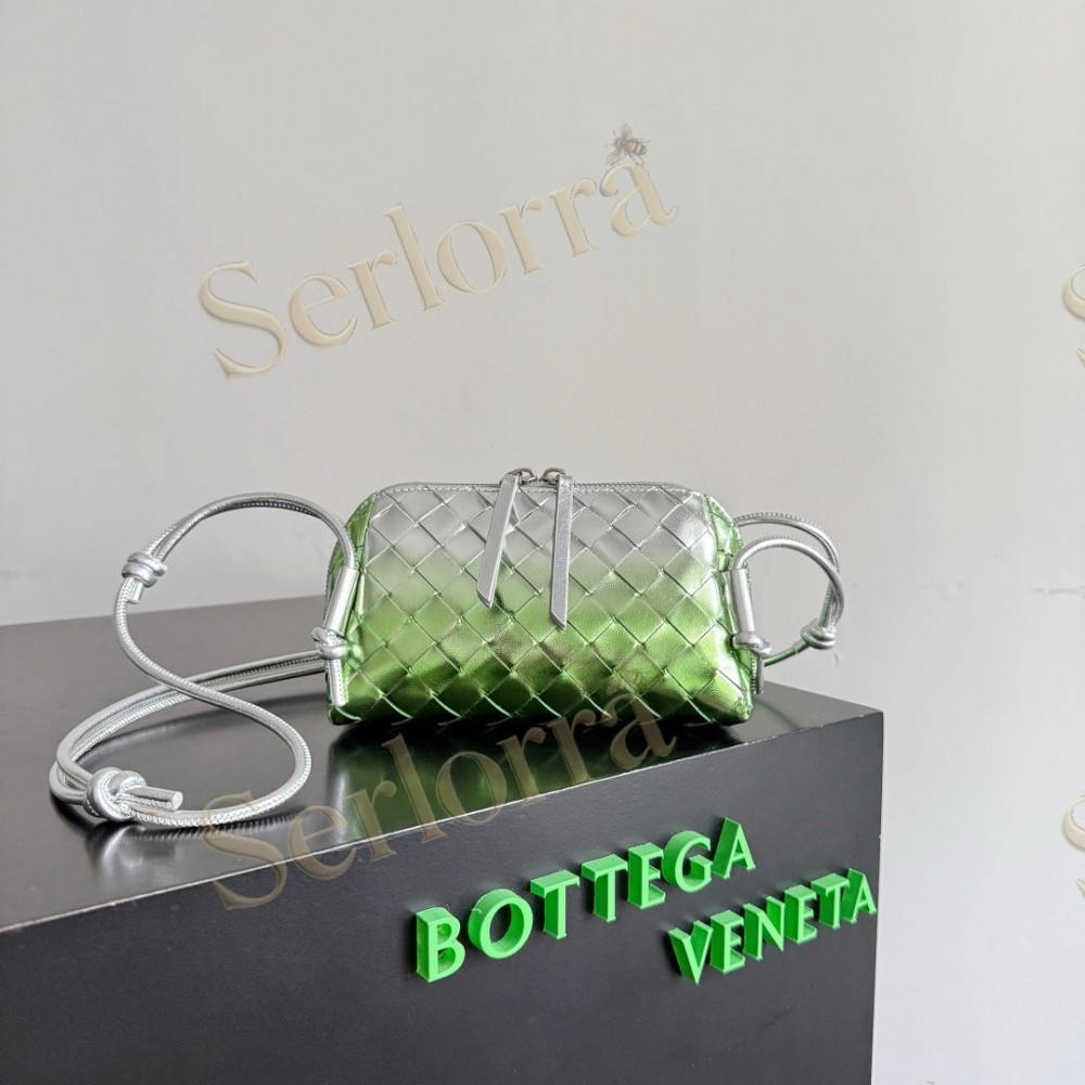 BOTTEGA VENETA MINI LOOP METAL KNOTS BAG
