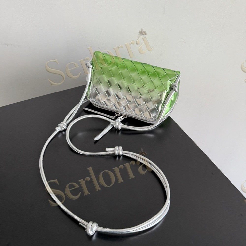 BOTTEGA VENETA MINI LOOP METAL KNOTS BAG