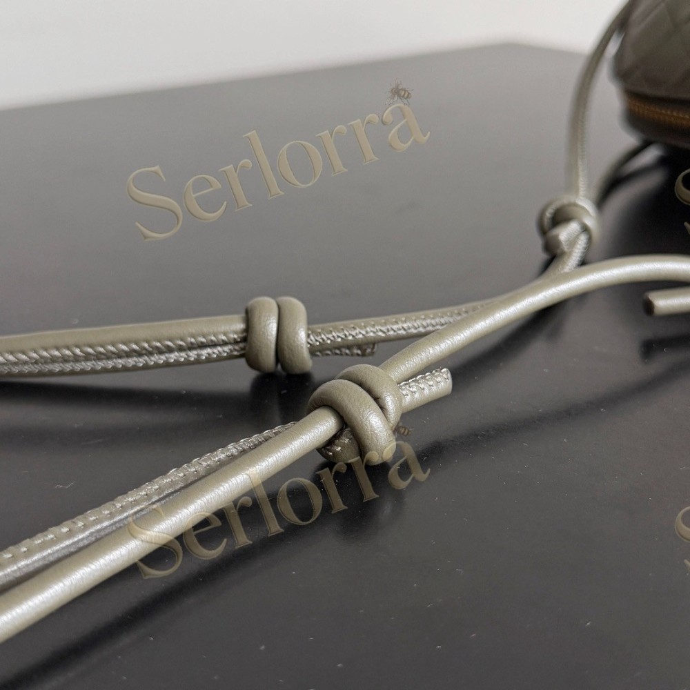 BOTTEGA VENETA MINI LOOP METAL KNOTS BAG
