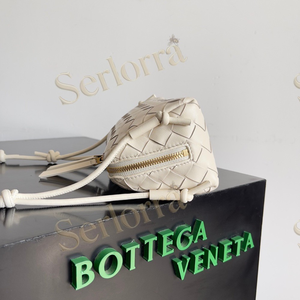 BOTTEGA VENETA MINI LOOP METAL KNOTS BAG